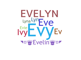 Segvārds - Evelyn