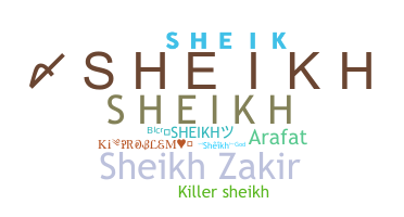 Segvārds - Sheikh