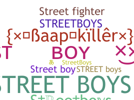 Segvārds - Streetboys