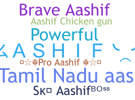 Segvārds - Aashif