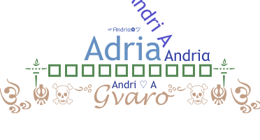 Segvārds - Andria