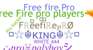 Segvārds - freefirepro