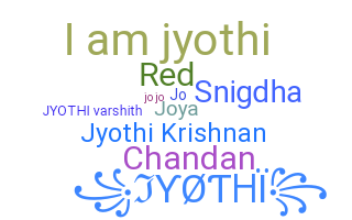 Segvārds - Jyothi