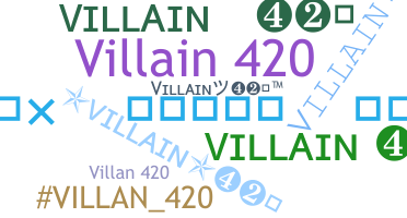 Segvārds - Villain420