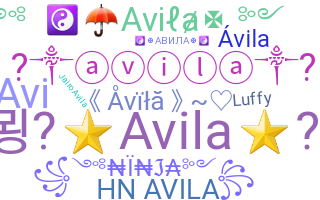 Segvārds - Avila