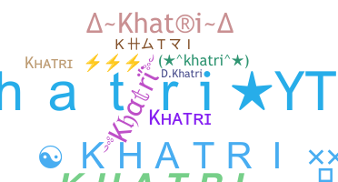 Segvārds - Khatri