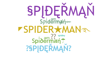 Segvārds - spiderman