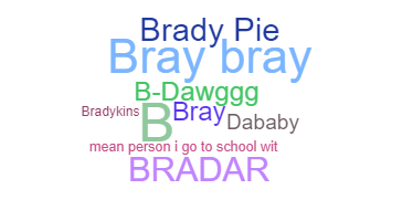 Segvārds - Brady