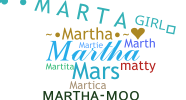 Segvārds - Martha
