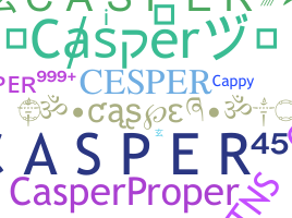 Segvārds - Casper