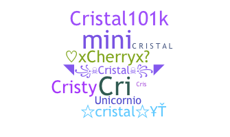 Segvārds - Cristal
