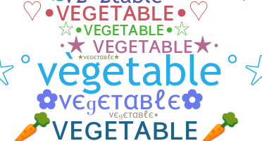 Segvārds - Vegetable