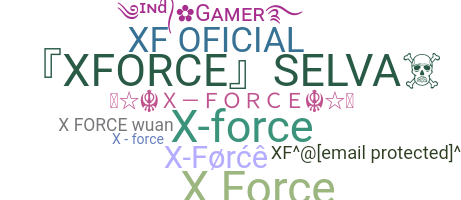 Segvārds - Xforce