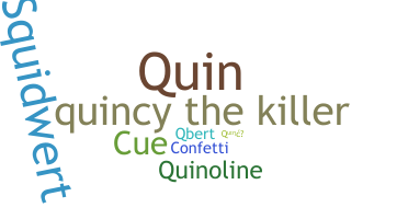 Segvārds - Quincy
