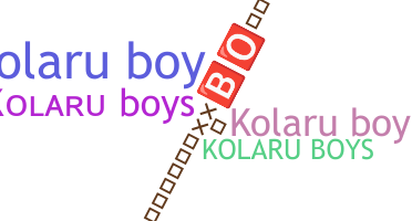 Segvārds - Kolaruboys