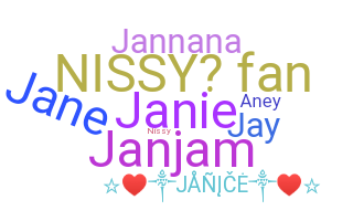 Segvārds - Janice