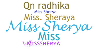 Segvārds - Misssherya