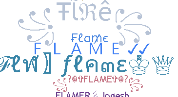 Segvārds - Flame