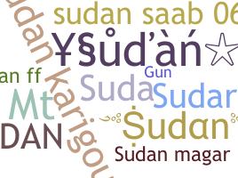 Segvārds - Sudan
