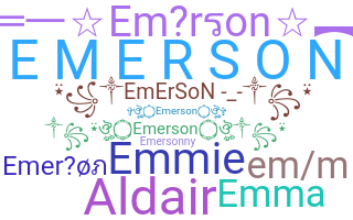Segvārds - Emerson