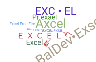 Segvārds - Excel