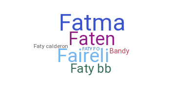 Segvārds - Faty