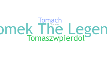 Segvārds - Tomek