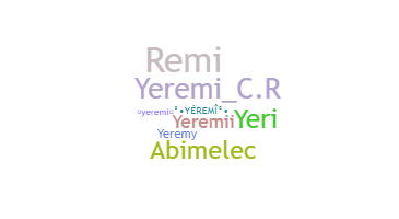 Segvārds - Yeremi