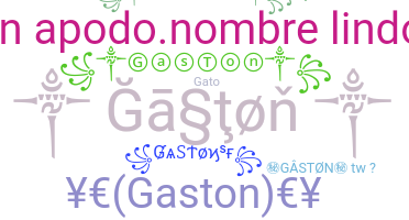 Segvārds - Gaston