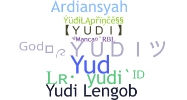 Segvārds - Yudi