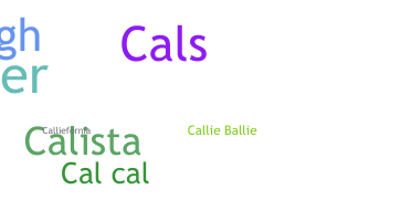 Segvārds - Callie