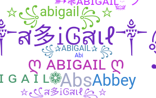 Segvārds - Abigail