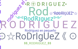 Segvārds - Rodriguez