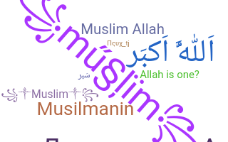 Segvārds - Muslim