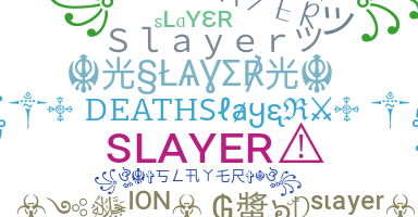 Segvārds - Slayer