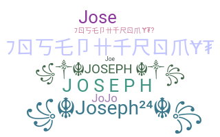 Segvārds - Joseph