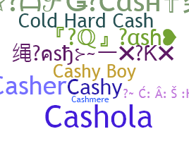 Segvārds - Cash