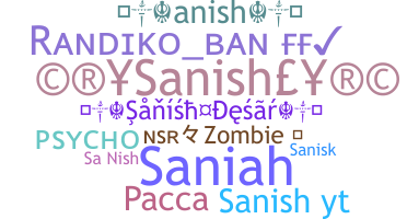 Segvārds - Sanish