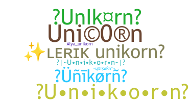 Segvārds - UniKoRn