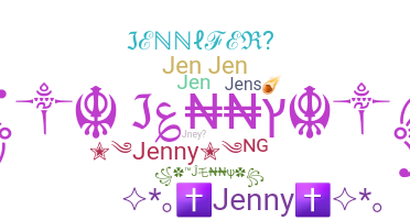 Segvārds - Jenny