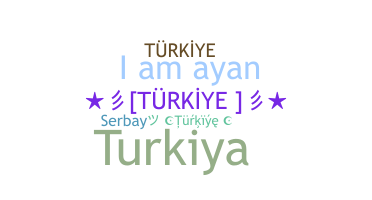 Segvārds - Turkiye
