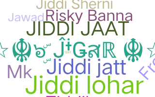 Segvārds - Jiddi