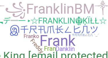 Segvārds - Franklin
