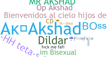 Segvārds - Akshad