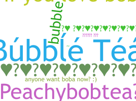 Segvārds - BubbleTea