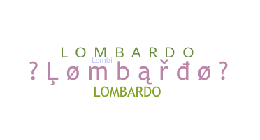 Segvārds - Lombardo