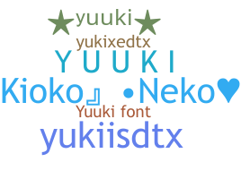 Segvārds - Yuuki