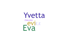 Segvārds - Evita