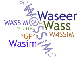 Segvārds - Wassim
