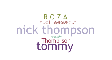 Segvārds - Thompson